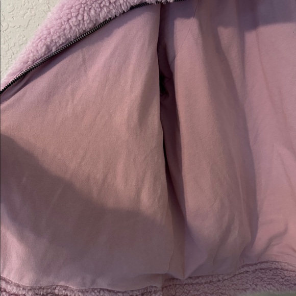 Lululemon Cinchable Fleece Zip-Up Pink Peony 7 - Picture 6 of 9